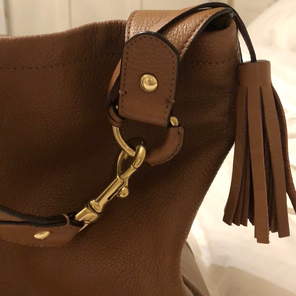 Coach bag gorgeous camel leather